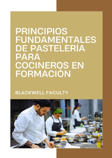 PRINCIPIOS FUNDAMENTALES DE PASTELERÍA PARA COCINEROS EN FORMACIÓN
