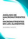 ANÁLISIS DE MACRONUTRIENTES Y MICRONUTRIENTES EN LOS ALIMENTOS