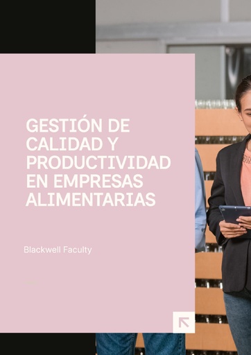GESTIÓN DE CALIDAD Y PRODUCTIVIDAD EN EMPRESAS ALIMENTARIAS