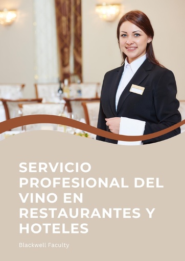SERVICIO PROFESIONAL DEL VINO EN RESTAURANTES Y HOTELES