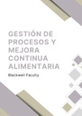 GESTIÓN DE PROCESOS Y MEJORA CONTINUA ALIMENTARIA