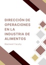 DIRECCIÓN DE OPERACIONES EN LA INDUSTRIA DE ALIMENTOS