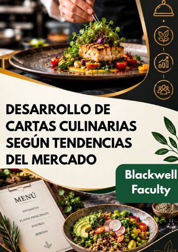 DESARROLLO DE CARTAS CULINARIAS SEGÚN TENDENCIAS DEL MERCADO