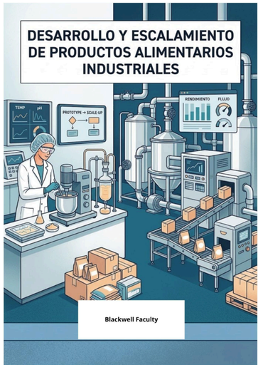DESARROLLO Y ESCALAMIENTO DE PRODUCTOS ALIMENTARIOS INDUSTRIALES