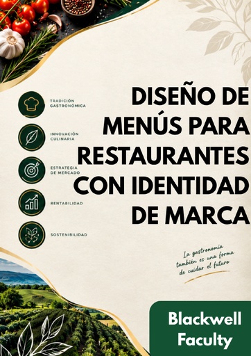 DISEÑO DE MENÚS PARA RESTAURANTES CON IDENTIDAD DE MARCA