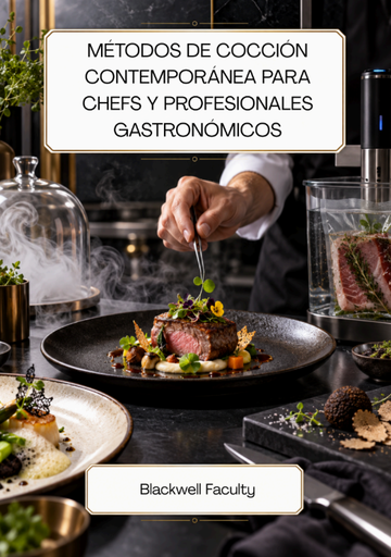 MÉTODOS DE COCCIÓN CONTEMPORÁNEA PARA CHEFS Y PROFESIONALES GASTRONÓMICOS