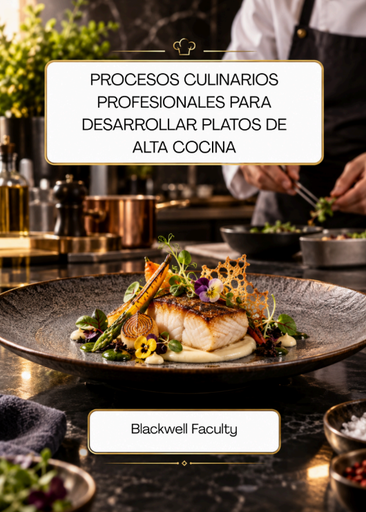 PROCESOS CULINARIOS PROFESIONALES PARA DESARROLLAR PLATOS DE ALTA COCINA