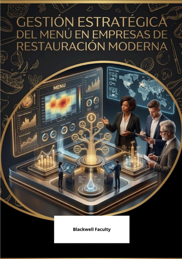 GESTIÓN ESTRATÉGICA DEL MENÚ EN EMPRESAS DE RESTAURACIÓN MODERNA