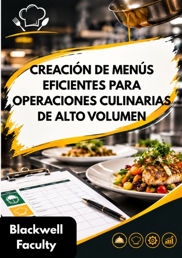 CREACIÓN DE MENÚS EFICIENTES PARA OPERACIONES CULINARIAS DE ALTO VOLUMEN