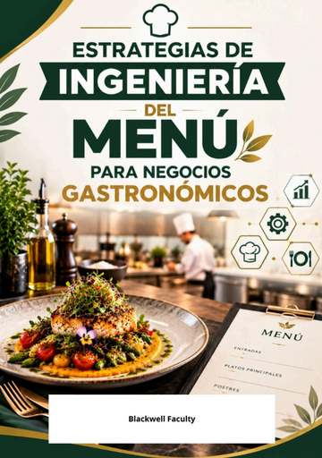 ESTRATEGIAS DE INGENIERÍA DEL MENÚ PARA NEGOCIOS GASTRONÓMICOS