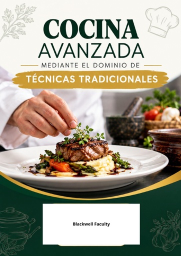 COCINA AVANZADA MEDIANTE EL DOMINIO DE TÉCNICAS TRADICIONALES