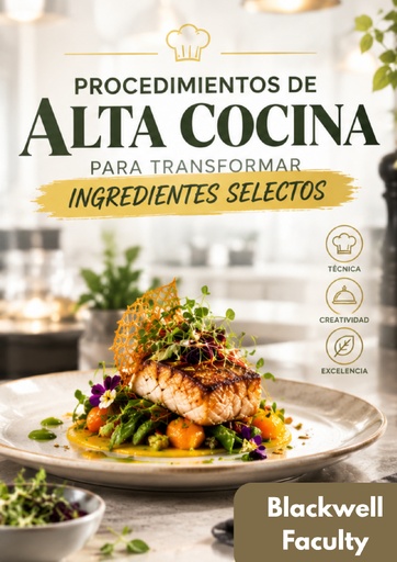 PROCEDIMIENTOS DE ALTA COCINA PARA TRANSFORMAR INGREDIENTES SELECTOS