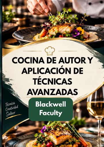 COCINA DE AUTOR Y APLICACIÓN DE TÉCNICAS AVANZADAS
