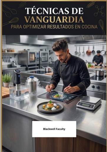 TÉCNICAS DE VANGUARDIA PARA OPTIMIZAR RESULTADOS EN COCINA