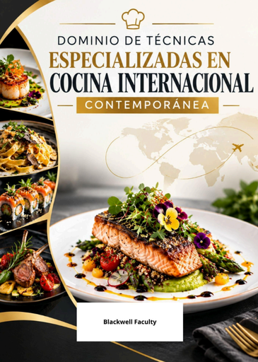 DOMINIO DE TÉCNICAS ESPECIALIZADAS EN COCINA INTERNACIONAL CONTEMPORÁNEA