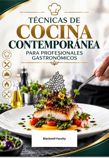 TÉCNICAS DE COCINA CONTEMPORÁNEA PARA PROFESIONALES GASTRONÓMICOS
