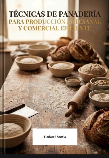 TÉCNICAS DE PANADERÍA PARA PRODUCCIÓN ARTESANAL Y COMERCIAL EFICIENTE