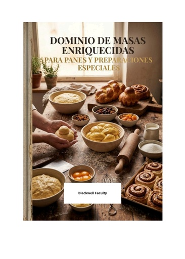 DOMINIO DE MASAS ENRIQUECIDAS PARA PANES Y PREPARACIONES ESPECIALES