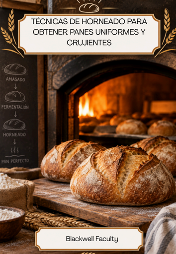 TÉCNICAS DE HORNEADO PARA OBTENER PANES UNIFORMES Y CRUJIENTES