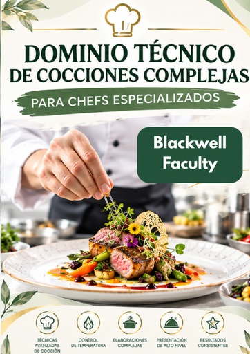 DOMINIO TÉCNICO DE COCCIONES COMPLEJAS PARA CHEFS ESPECIALIZADOS