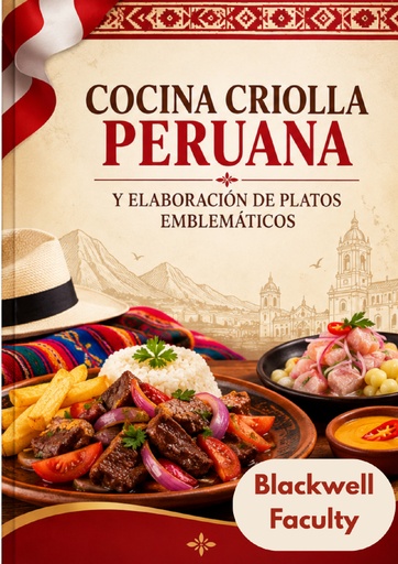 COCINA CRIOLLA PERUANA Y ELABORACIÓN DE PLATOS EMBLEMÁTICOS