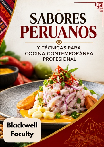 SABORES PERUANOS Y TÉCNICAS PARA COCINA CONTEMPORÁNEA PROFESIONAL