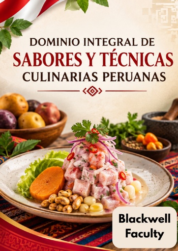 DOMINIO INTEGRAL DE SABORES Y TÉCNICAS CULINARIAS PERUANAS