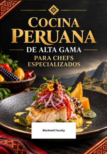 COCINA PERUANA DE ALTA GAMA PARA CHEFS ESPECIALIZADOS