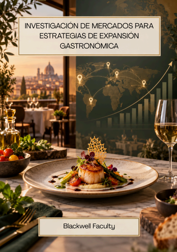 INVESTIGACIÓN DE MERCADOS PARA ESTRATEGIAS DE EXPANSIÓN GASTRONÓMICA
