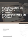 PLANIFICACIÓN DE COMPRAS Y CONTROL PRESUPUESTARIO EN COCINAS