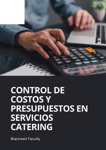 CONTROL DE COSTOS Y PRESUPUESTOS EN SERVICIOS CATERING