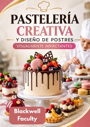 PASTELERÍA CREATIVA Y DISEÑO DE POSTRES VISUALMENTE IMPACTANTES