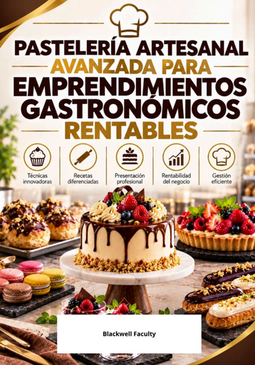 PASTELERÍA ARTESANAL AVANZADA PARA EMPRENDIMIENTOS GASTRONÓMICOS RENTABLES