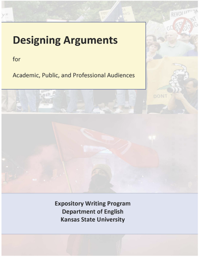 Designing Arguments for Academic, public, and professional audiences