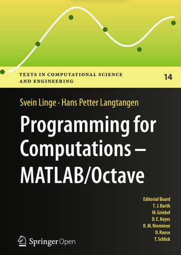 Programming for Computations - MATLAB/Octave