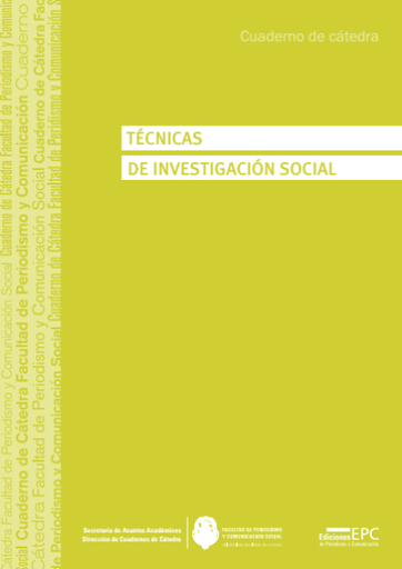 Técnicas de investigación social