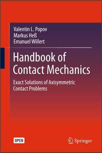 Handbook of Contact Mechanics