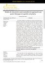 Modelo de intervención social sostenible de organización que genere liderazgo en la gestión comunitaria.