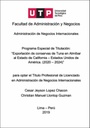 Exportación de conservas de tuna en almíbar al estado de California - Estados Unidos de América. (2020 - 2024)