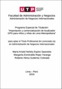 Importación y comercialización de localizador GPS para niños y niñas de Lima Metropolitana