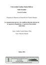 La comunicación interna y los conflictos laborales internos de la Agencia de Regulación y Control de Electricidad - ARCONEL