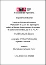 Aplicación de Lean Six Sigma para reducir el tiempo de entrega en el proceso de calibración del SELEC de la F.A.P.