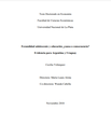 Fecundidad adolescente y educación ¿causa o consecuencia?