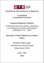 El reconocimiento de la merma y desmedro en el Impuesto a la Renta de la empresa AGROFRUIT S.A. - 2018