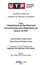 Arquitectura de red neuronal convolucional para diagnóstico de cáncer de piel