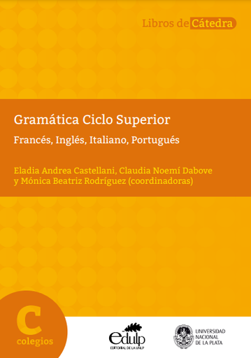 Gramática Ciclo Superior Francés, inglés, italiano, portugués