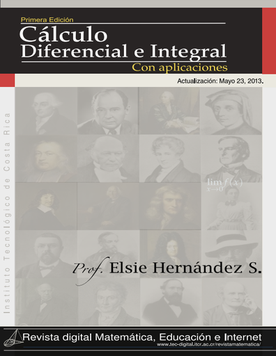 Cálculo Diferencial e Integral con Aplicaciones