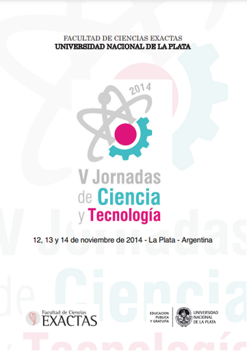 Libro de resúmenes de las V Jornadas de Ciencia y Tecnología de la Facultad de Ciencias Exactas