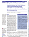 How Many Infants May Have Died in Low-Income and Middle-Income Countries in 2020 Due to the Economic Contraction Accompanying the COVID-19 Pandemic?