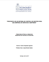 Propuesta de un sistema de control de gestión para una empresa de servicios marítimos